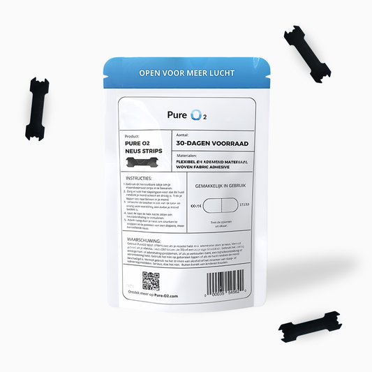 zwarte neusstrips 30+ strips