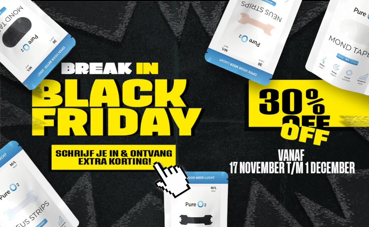 Mondtape voor sporters om efficiënt door de neus te ademen tijdens trainingen