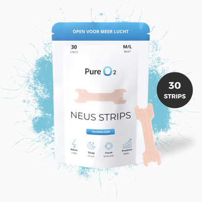 huidskleurige neusstrips 30+ strips