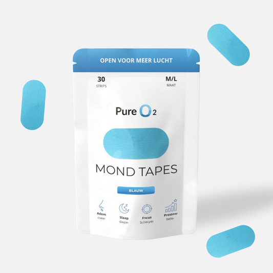 Mouth tape | Blue | 30 strips | PureO2