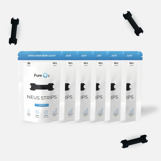 Half-jaar voorraad | 180+ Nose strips | PureO2