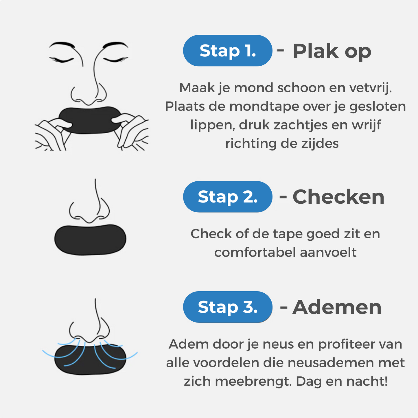 Mondtape bundel (180 tapes)